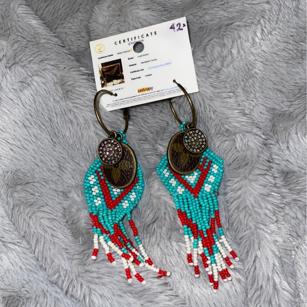 Colorful Beaded Earrings